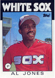 1986 Topps Baseball Cards      227     Al Jones